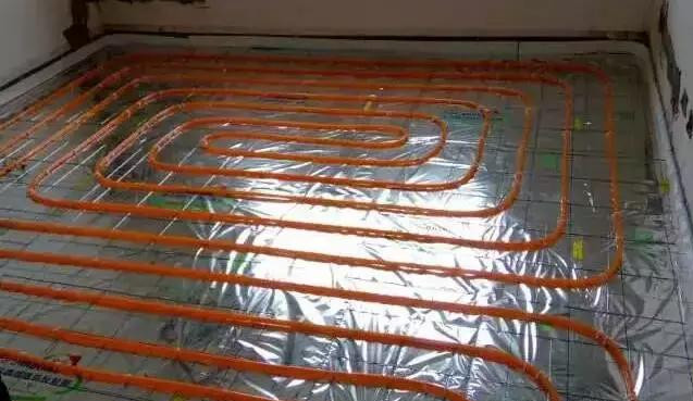 地暖施工實例圖之地面布置配合