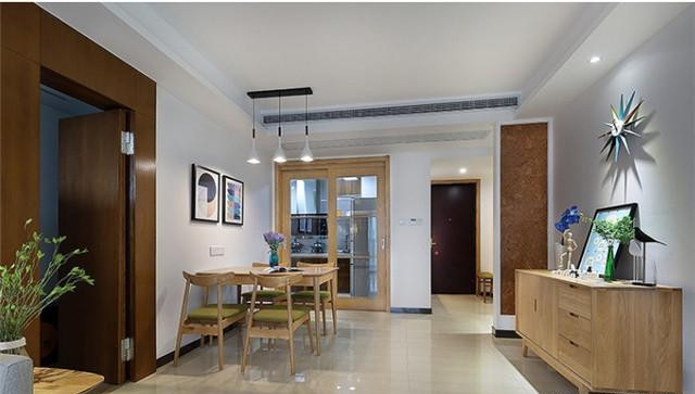 實木家具真是太好看了 保定萬和藍山小區裝修案例