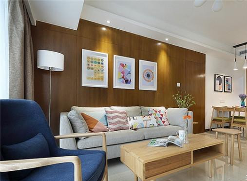 實木家具真是太好看了 保定萬和藍山小區裝修案例