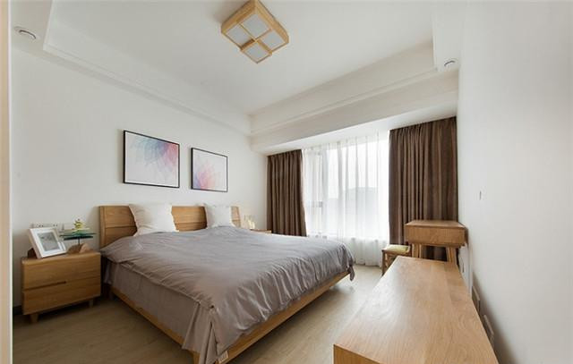 實木家具真是太好看了 保定萬和藍山小區裝修案例