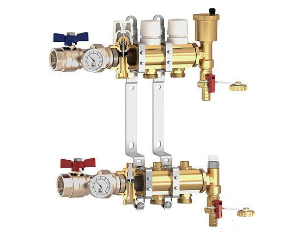 家庭地暖輔材之分集水器干貨解析