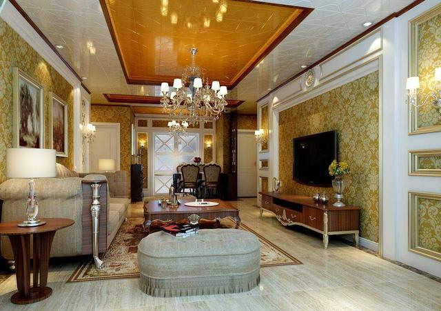 局部設計—吊頂—客廳集成吊頂