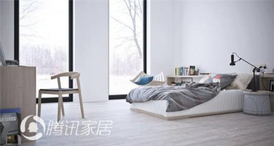 當灰色遇見地板 簡直美不勝收