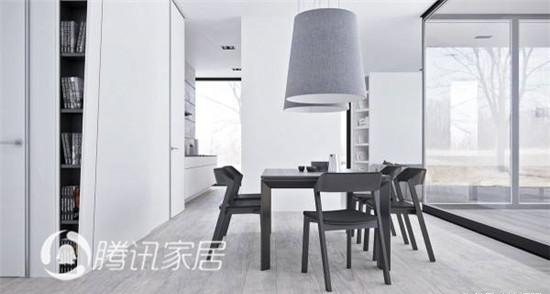 當灰色遇見地板 簡直美不勝收